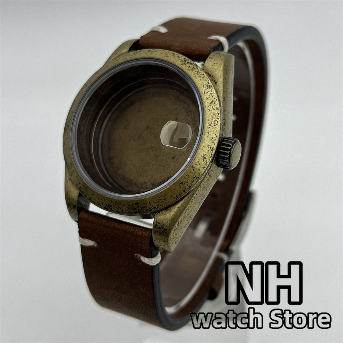Seiko Watch 5 Sports - Cassa per orologio in bronzo spazzolato