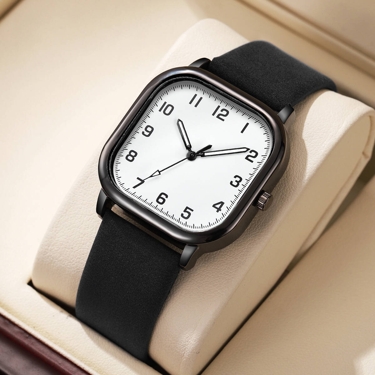 Leather Watch Band Men - Orologi da uomo d'affari alla moda