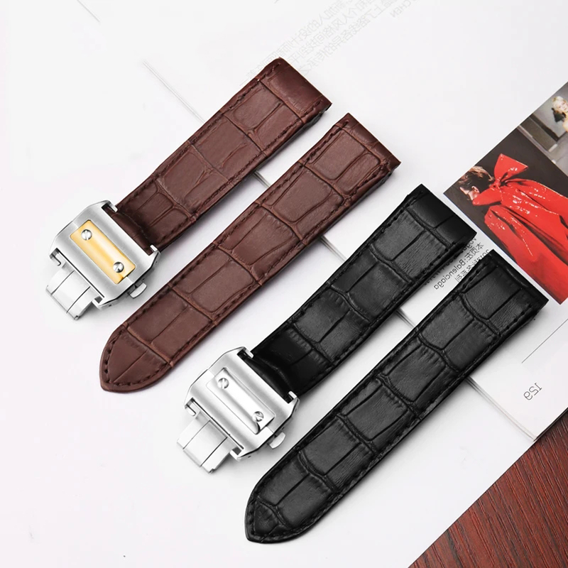 Cartier Watch Santos - Cinturino per orologio in pelle di