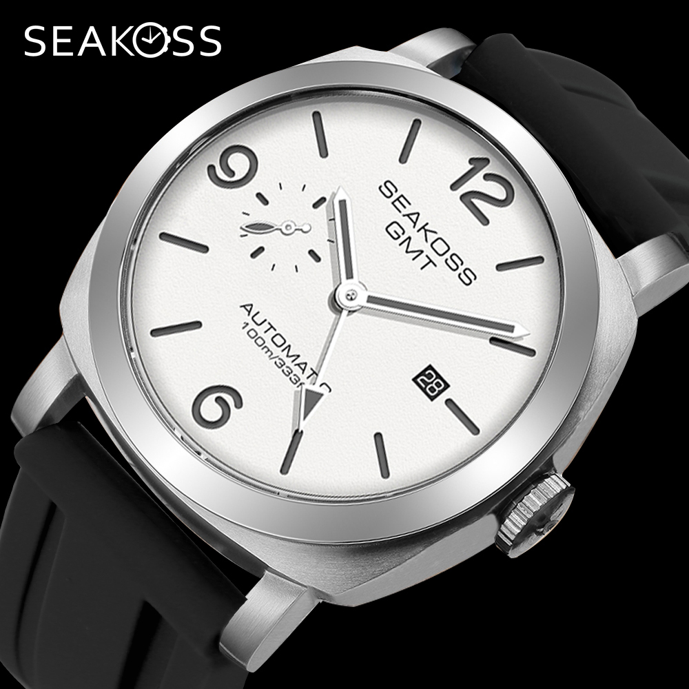 Seiko Watch Prospex - SEAKOSS 10Bar GMT Diving Orologio meccanico