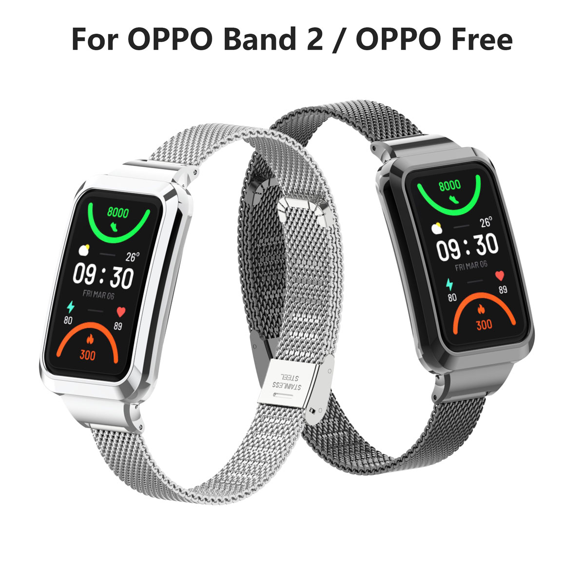 Adatto per Oppo Band 2 Cinturi - Mesh Strap Metal recensione e prezzo