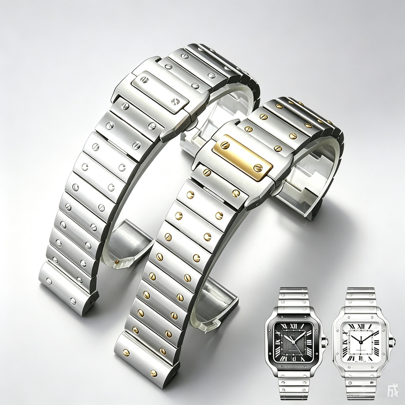 Cinturino per orologio in acci - Cartier Watch Santos recensione e prezzo