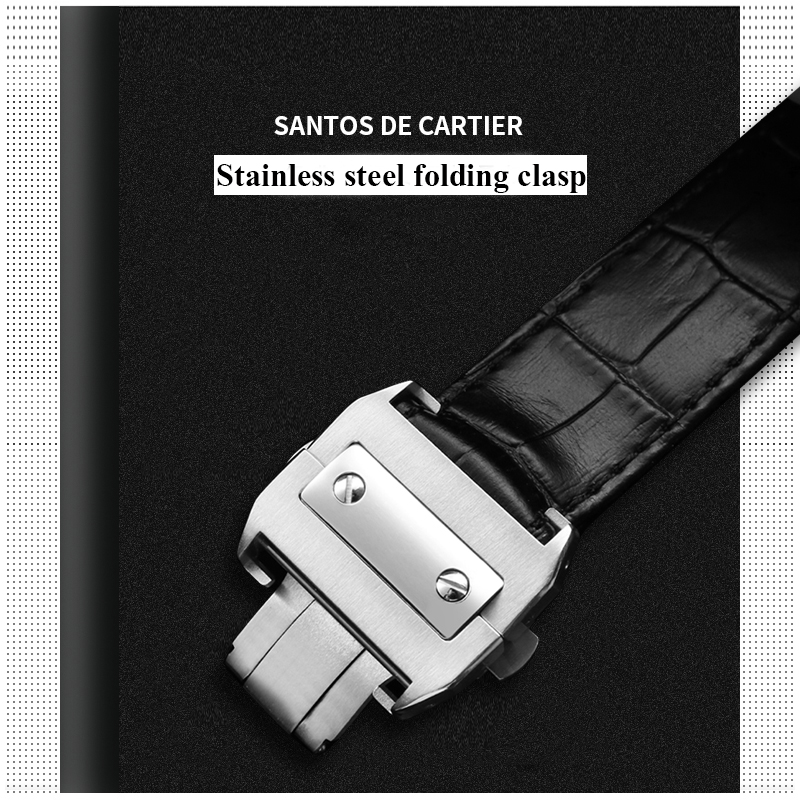 Cinturino per orologio in pell - Cartier Watch Santos recensione e prezzo