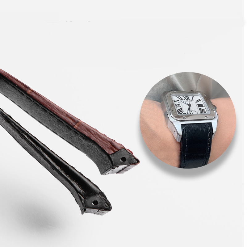 Cinturino per orologio in pell - Cartier Watch Santos recensione e prezzo