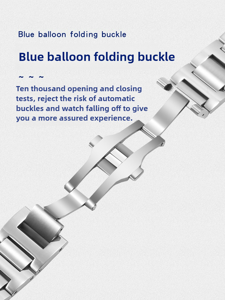 Il cinturino dell'orologio in  - Cartier Watch Ballon Bleu recensione e prezzo