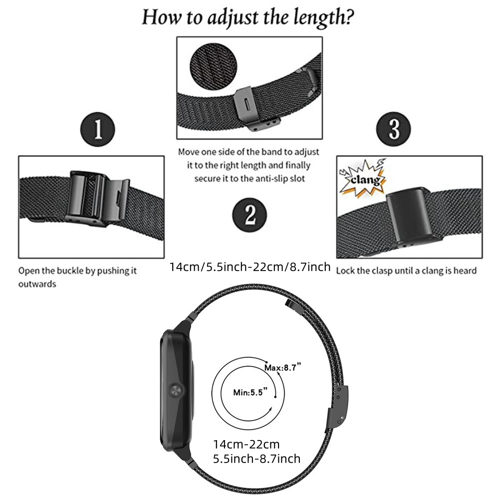 Cinturini in metallo per Garmi - Mesh Strap Metal recensione e prezzo
