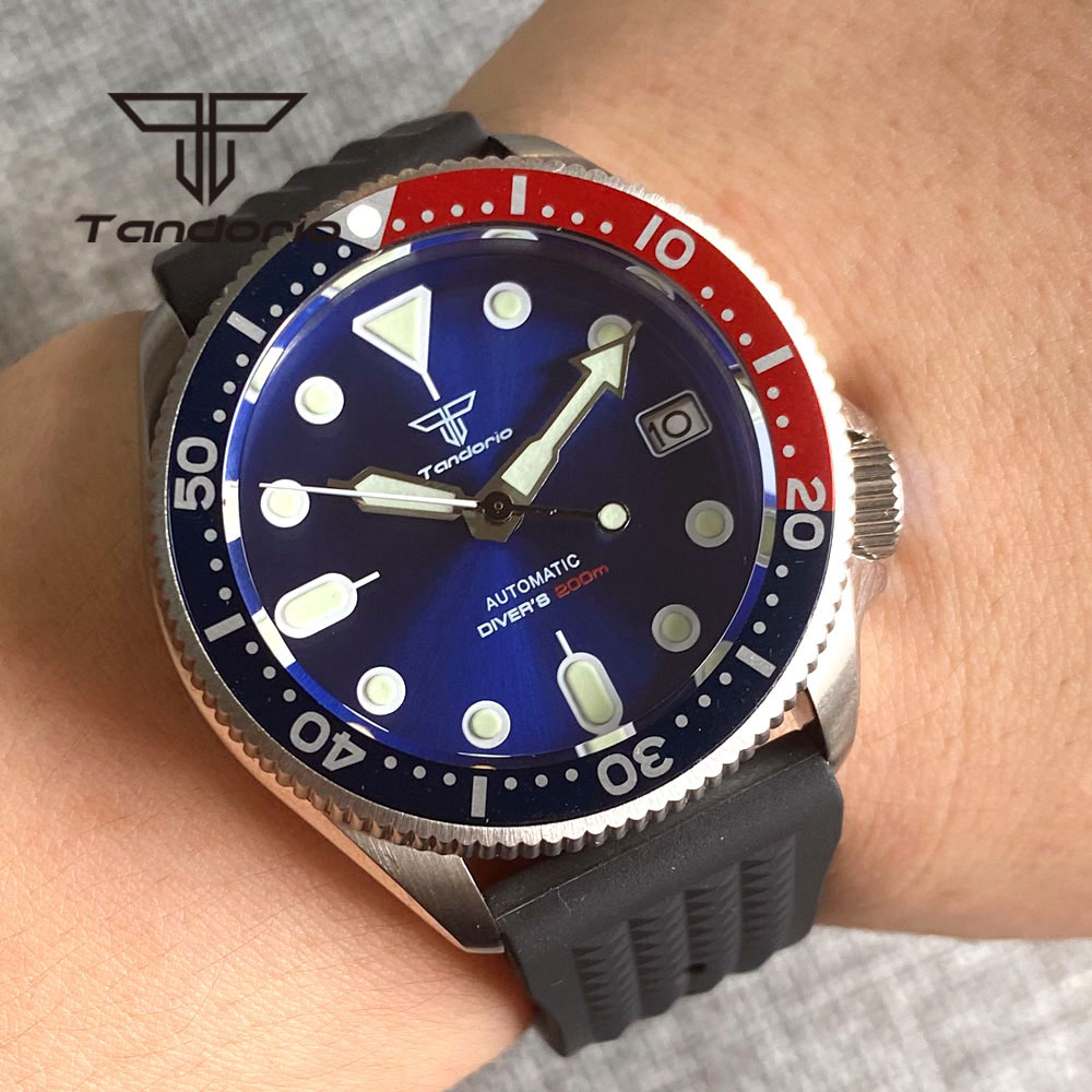 Tandorio NH35A 37mm Orologio a - Rubber Strap Diver recensione e prezzo