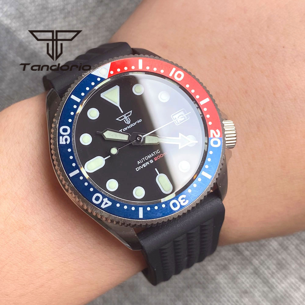 Tandorio NH35A 37mm Orologio a - Rubber Strap Diver recensione e prezzo