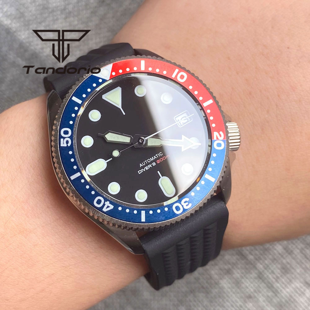 Tandorio NH35A 37mm Orologio a - Rubber Strap Diver recensione e prezzo