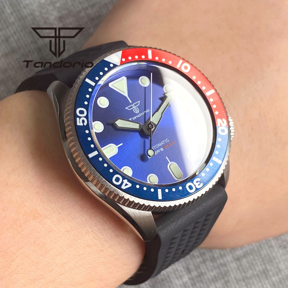 Tandorio NH35A 37mm Orologio a - Rubber Strap Diver recensione e prezzo
